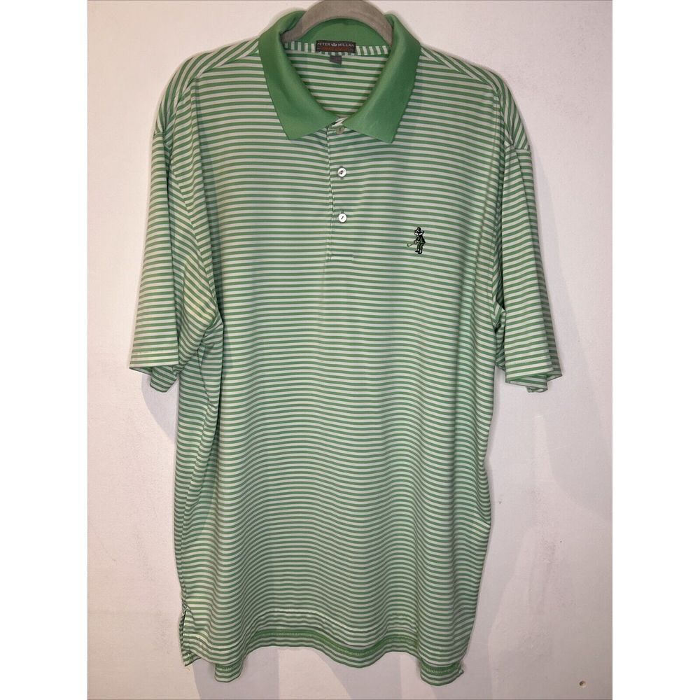 Peter Millar Men's XLarge Polo Golf Shirt Logo: Golf Club-Ireland‎